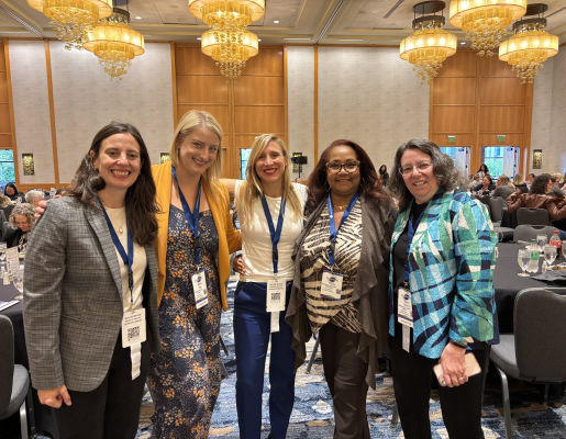From left to right: Nicole Shannon, Johna Willis (LAWM), Emily Miller, Toi Dennis (LSSCM), Alison Hirschel